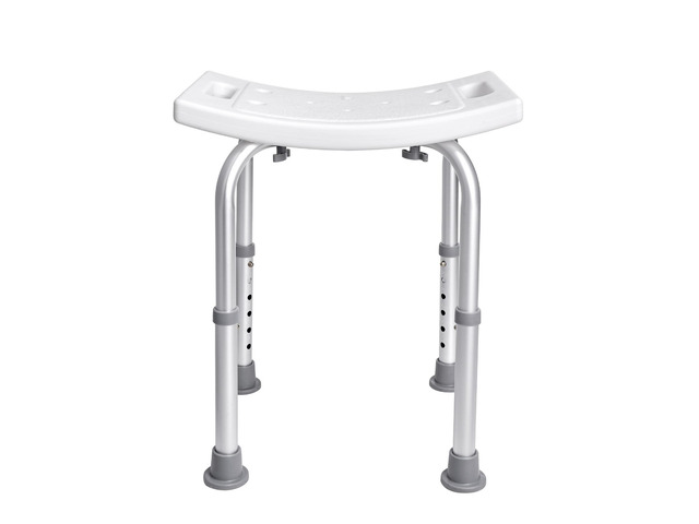 Shower Chair, Adjustable Height Shower Stool with Built-in Handles, Shower Seat for Inside Shower or Tub, Non-Slip Bench Bathtub Stool Seat for...