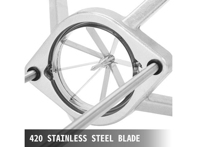 8-Section Commercial Easy Wedger Stainless Steel Blade Fruit Lime Slicer, Lemon Cutter 8 Wedges for Bar Restaurant