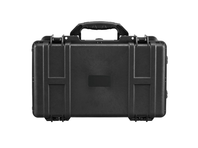 Weatherproof Hard Case, Heavy Duty Protective Dry Box Case with Pre-cut Foam, Wheels & Retractable Pull Handles for Travel, Hunt, Military,...