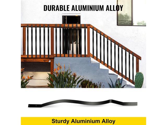 Deck Balusters, 61 Pack Metal Deck Spindles, 29.5/'x1/' Staircase Baluster with Screws, Aluminum Alloy Deck Railing for Wood and Composite Deck,...