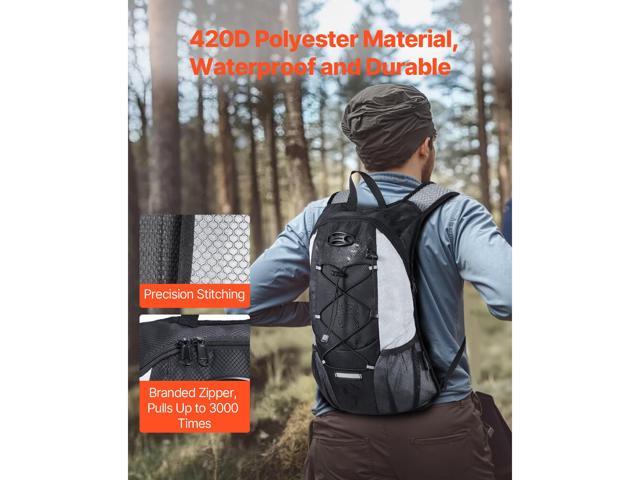 Hydration Backpack with 2L TPU Water Bladder, Hydration Pack Backpack, Lightweight Hiking Water Backpack for Men Women, Hydro Water Daypack for...