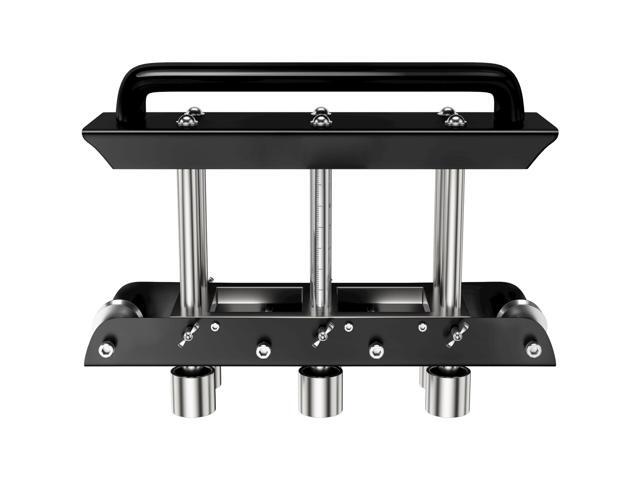 VEVOR Three-Station Edge Roller, Large Radius, 0-90 Bending Angle Sheet Metal Brake, Quickly Adjusts for Making 0.63'-5.7' Bends in 30-19 Gauge...