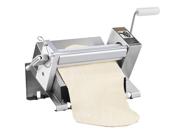 Manual Dough Sheeter Machine, Puff Pastry Sheeter and Fondant Roller, Removable Handle, Panel, Roller for Easy Cleaning, Max 1/2 inch Adjustable...