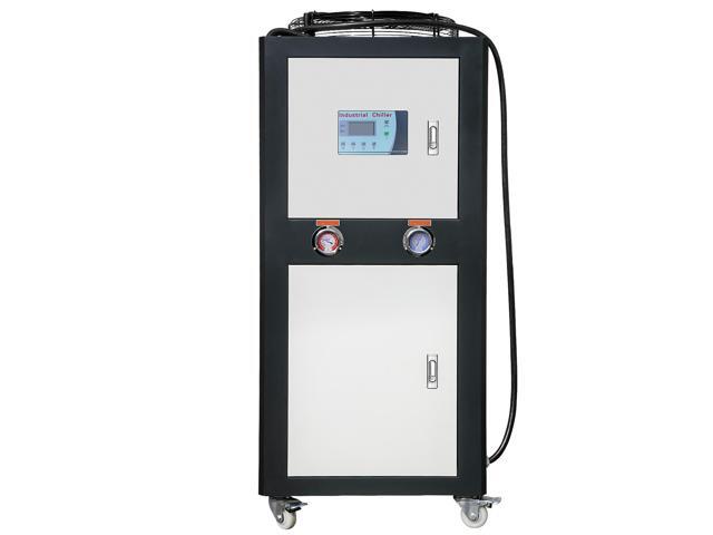 VEVOR Industrial Water Chiller, 9.4HP 16 Gal Air-Cooled Industrial Water Chiller, 15,100 Kcal/h Cooling Capacity with Finned Condenser...