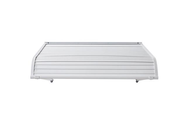 Aluminum Awning 40 x 42 in, Durable Window Awning Door Canopy, Lightweight and Stable Aluminum Exterior Awnings Rain Snow Sunlight Protection for...