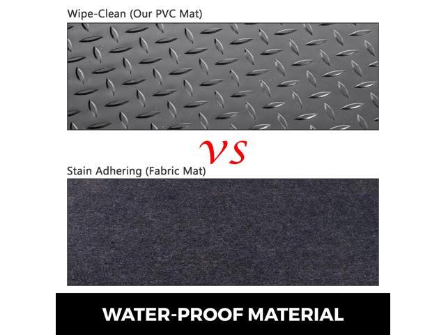 Garage Floor Mat, 177.17 x 43.31 inch PVC Garage Flooring Roll, Non-slip Diamond Texture, 106.56 sq. ft Covering Space, Garage Mats for Under Cars,...