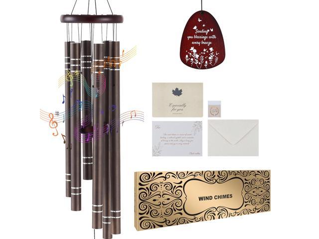 VEVOR Wind Chimes for Outside 42-Inch Aluminum Memorial Deep Tone Wind Chimes