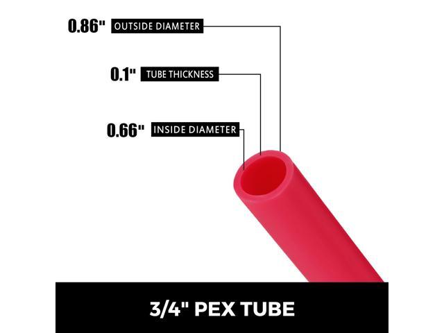 3/4' 300FT Pex Tubing Pipe for Radiant Floor Heat Leak-Proof