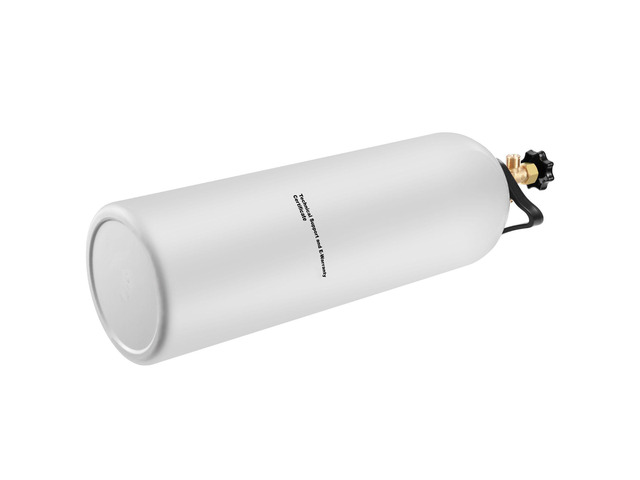 CO2 Tank, 20 lbs New Aluminum Alloy Cylinder, CO2 Air Tank with Spray Coating, CGA320 Valve, Handle & Adjustable Pressure, DOT & TC Approved...