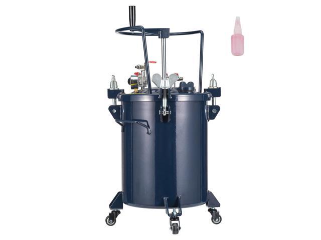 Spray Paint Pressure Pot Tank, 30L/8gal Air Paint Pressure Pot with Manual Mixing Agitator, Leak Repair Sealant for Industry Home Decor...