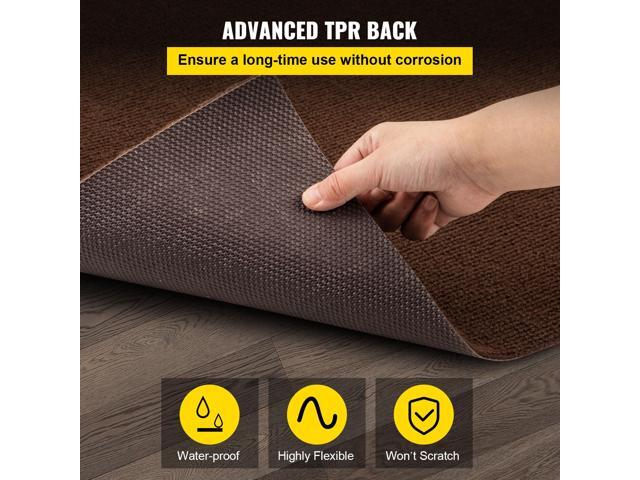 Marine Carpet, 6 x 18 ft Boat Carpeting, Deep Brown Marine Grade Boat Carpet, Indoor/Outdoor Marine Carpeting with Water-Proof TPR Backing,...