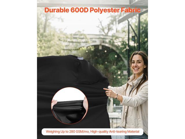 Grill Cover, 63 inch BBQ Covers for Outdoor Grills, Waterproof, Fade Resistant, Weather Resistant Heavy Duty 600D Polyester, Easy On/Off, with...