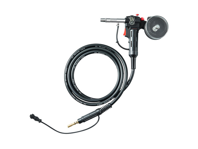 100Amp Spool Gun with 10FT Cable, Compatible with Hobart Handler 210 MVP Mig Welders, Suitable for 0.023', 0.030' and 0.035' Flux...
