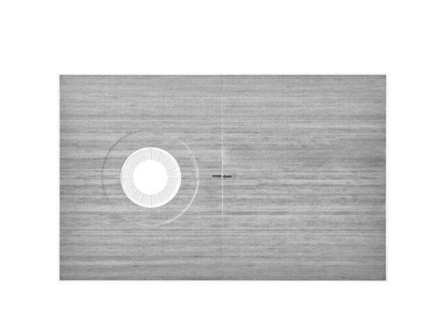 VEVOR Shower Curb Kit, 60'x38' Shower Pan Kit with 6.3' Offset Drain, Lightweight EPS Shower Installation Kits with 2 Waterproof Cloths, Shower Pan...