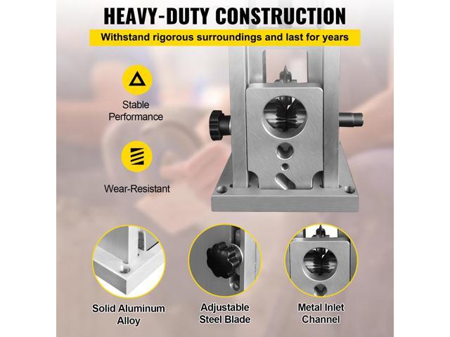 Wire Stripping Machine, 0.06-1.57 inches Drill Powered, Manual Copper Stripper w Heat Treated Steel Ultra Long Lasting Blade, Compact & Portable...