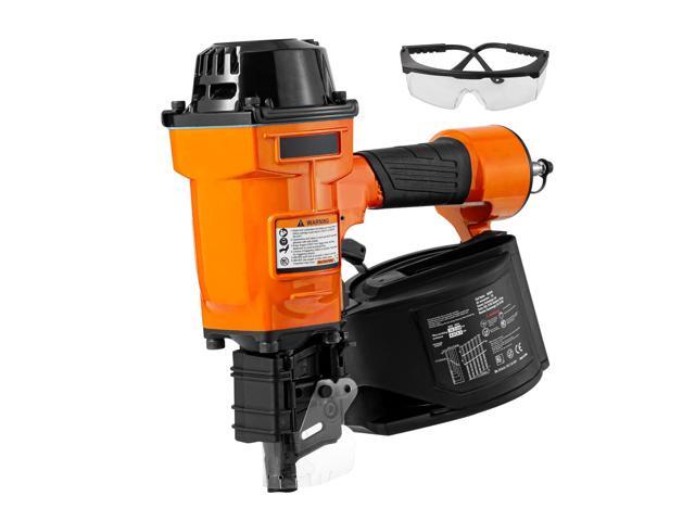 Coil Siding Nailer MCN70, 1-3/4' to 2-3/4' 15 Degree Pneumatic Siding Nail Gun, 70-120PSI Air Coil Nailer for Pallet, Crating, Framing, Siding and...