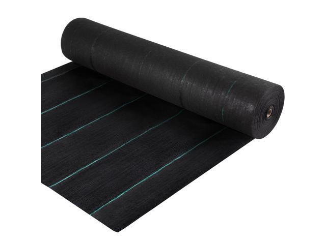 Vevor Woven Ground Cover Weed Barrier 5.8oz Landscape Fabric 4'x 300' Garden Mat