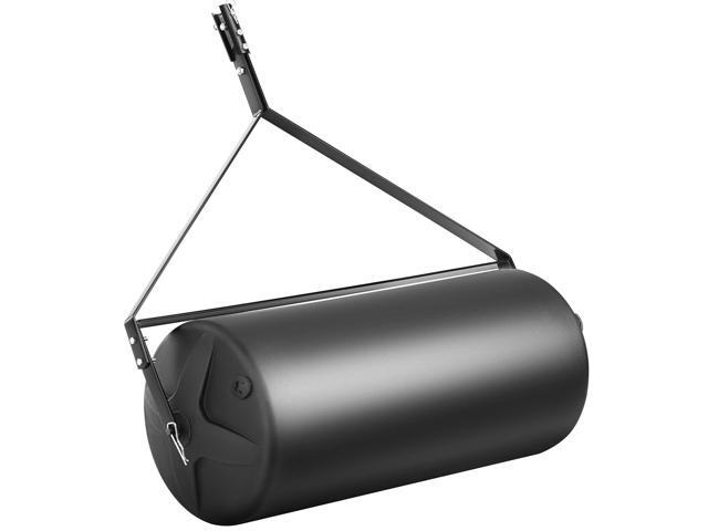 Tow Behind Lawn Roller, 400lbs Sand/Water Filled Yard Roller, LLDPE Drum and Steel Frame Sod Roller with Easy-turn Plug, Tow Behind a Tractor or...