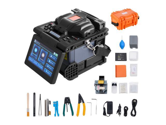 VEVOR Fiber Fusion Splicer 6 Motors Core Alignment with 6s Splicing 13s Heating