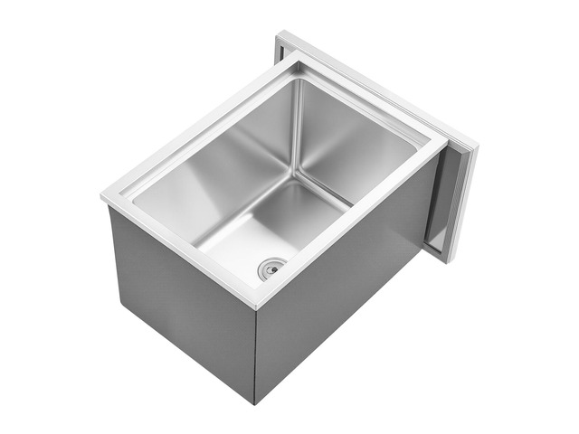 Drop in Ice Chest, 20'L x 14'W x 12'H Stainless Steel Drop in Cooler, 31.7 Quart Commercial Ice Bin with Pot Lid for Outdoor Kitchen Patio Bar,...
