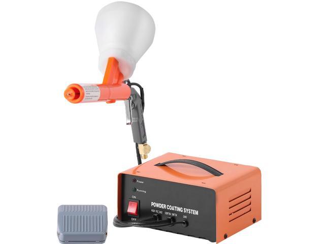 VEVOR Powder Coating System, 50KV Electrostatic Output Powder Coating Kit with Foot Switch, Spray Gun, Nozzles and Powder Cups, Powder Coating...