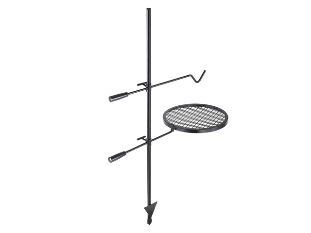 Swivel Campfire Grill, Fire Pit Grill Grate over Fire Pits, Heavy Duty Steel Grill Grates, 360Â° Adjustable Open Fire Outdoor Cooking Equipment,...