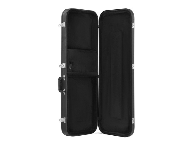Electric Guitar Hard Case, 43.11 in Rectangular Guitar Hard Case, With Lock Latch Keys Handle, PVC Padding Soft Lining Water-Resistant Hard Shell...