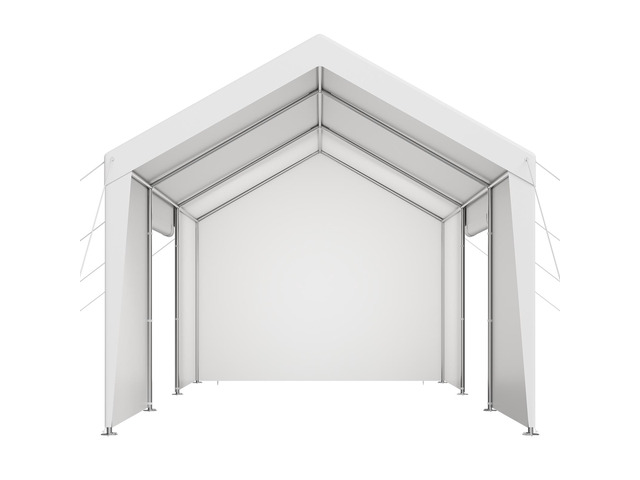 VEVOR Carport Car Canopy 10x20FT Heavy Duty Outdoor Car Shelter with Sidewalls White