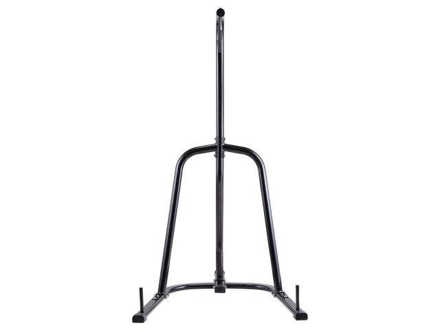 Punching Bag Stand, Steel Heavy Duty Workout Equipment, Boxing Punching Bag Stand, Holds Up to 140 lbs, Freestanding Sandbag Rack with Weighted...