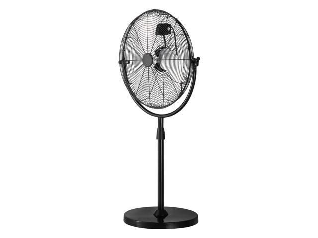 VEVOR 18' Industrial Pedestal Fan 3-Speed Fan 45.3 to 57.9 Inch Height Adjustable