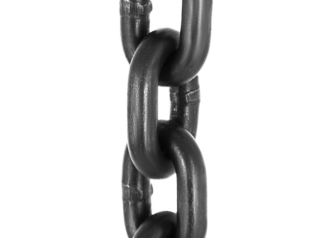 Chain Sling, 3/8 inch x 5 ft Lifting Chains with Hooks, G80 Engine Chain Hoist Lifts, 11000 lbs/5 Ton Capacity Lifting Sling Chains for Engine...