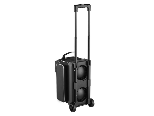 Bowling Ball Bag, 2 Ball Double Roller Bowling Bag with Wheels, Featuring a Separate Compartment for Shoes (Up To US Size 16) & Oversized Accessory...