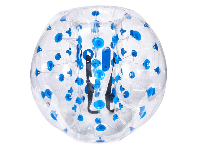 Inflatable Bumper Ball 1-Pack, 4FT/1.2M Body Sumo Zorb Balls for Teen & Adult, 0.8mm Thick PVC Human Hamster Bubble Balls for Outdoor Team Gaming...