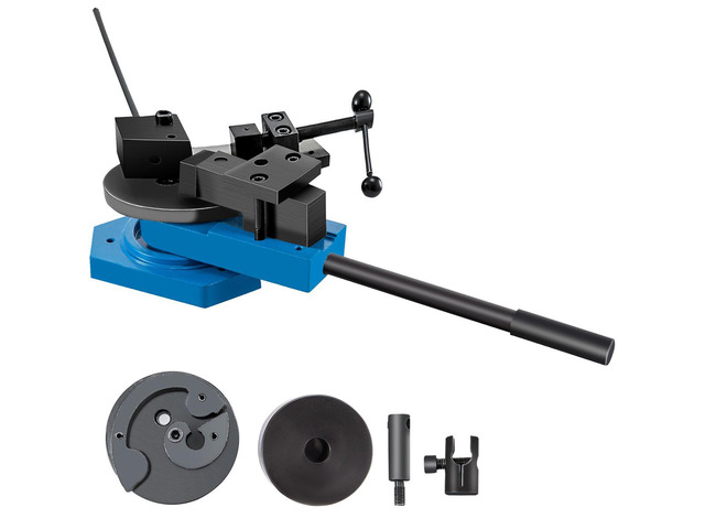 SBG-40 Metal Scroll Bender High-Hardened Steel Scroll Bender Combination of Scroll Radius and Angle Bending Universal Metal Rod Bender For Steel...
