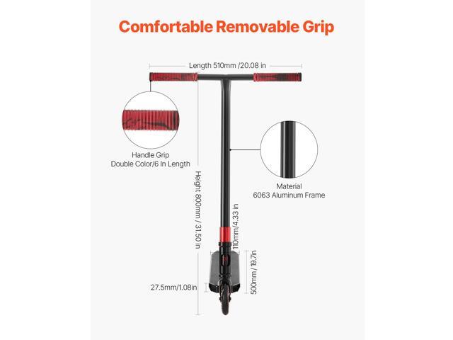 Stunt Scooter, Pro Complete Trick Scooters for Kids Ages 11-13 Years, Teens, Adults, Boys, and Girls, Freestyle Street Rider for Intermediate and...