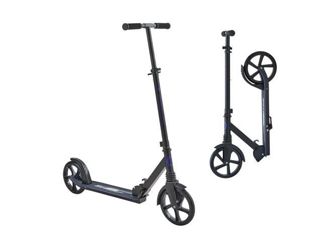 VEVOR Kick Scooter for Kids Ages 8+, Teens & Adults, 2-Wheel Toddler Scooter with Adjustable Height Handlebar, Wide Anti-Slip Deck, Foldable...