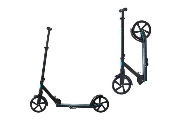 VEVOR Kick Scooter for Kids Ages 8+, Teens & Adults, 2-Wheel Toddler Scooter with Adjustable Height Handlebar, Wide Anti-Slip Deck, Foldable...