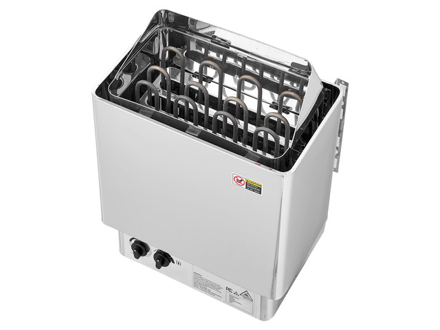 Sauna Heater, 6KW 240V Electric Sauna Stove, Dry Steam Bath Saunas Stove with Pre-Drilled Bracket, Fit 176.5 to 317.8 CU. FT Saunas Rooms, Steam...