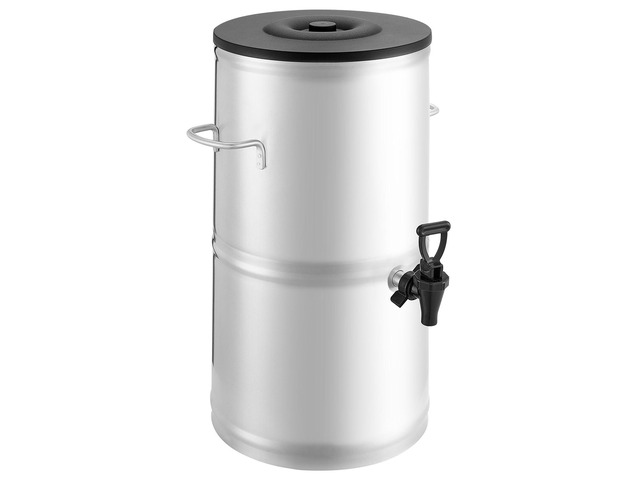 Ice Tea Dispenser, 4 Gal/15L 304 Stainless Steel Beverage Dispenser with Spigot & Handle, Suitable for Hot and Cold Drinks, for Iced Tea Coffee...