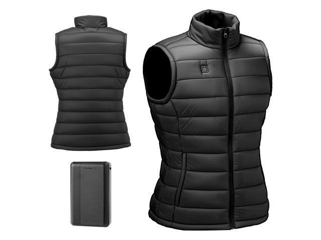 Heated Vest, Women Electric Heating Vest with 16000 mAh Battery Pack, 8 Heating Zones Lightweight Rechargeable Winter-Vest with 3 Levels, for...