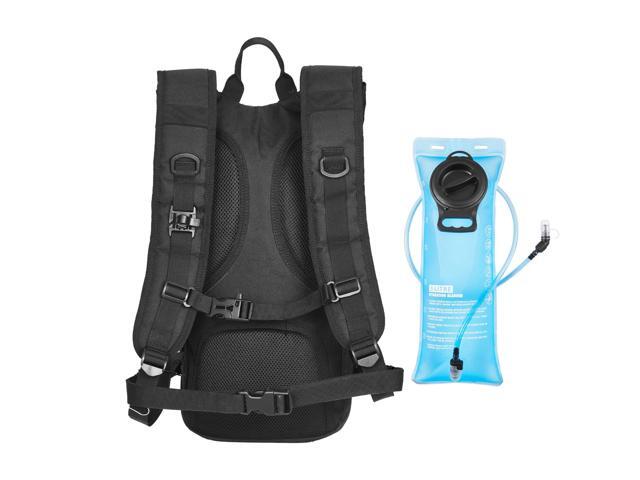 Hydration Backpack, Water Backpack with 3L TPU Water Bladder, Tactical Molle Hiking Hydration Pack with Storage for Men Women, Hydro Water Daypack...