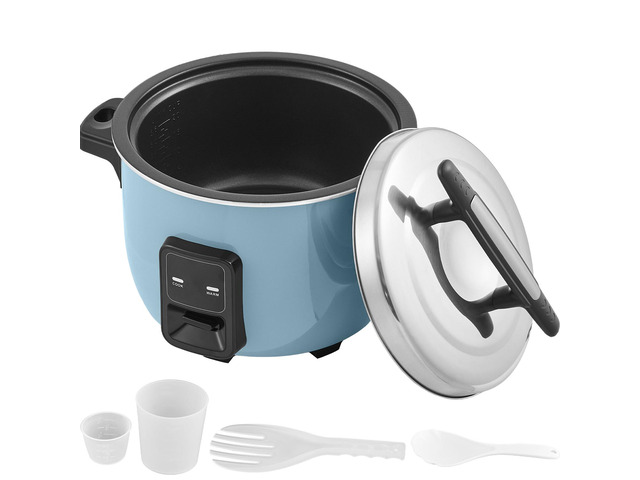 Commercial Rice Cooker, 40-Cup Rice Cooker, 8.45 Qt / 8 Liter Large Rice Cooker and Warmer with Nonstick Inner Pot, Fast Cooking and 24-Hour Keep...