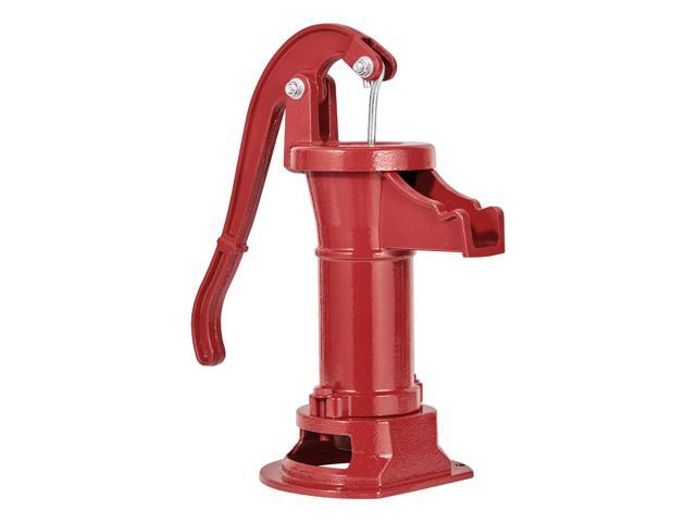 Well Hand Pitcher Pump, 25 ft Maximum Lift, Antique Cast Iron Manual Hand Water Pump, NPT 1-1/4 in Connection, Easy Installation, Old Fashioned for...