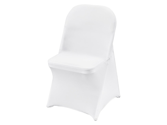 Stretch Spandex Folding Chair Covers, Universal Fitted Chair Cover, Removable Washable Protective Slipcovers, for Wedding, Holiday, Banquet, Party,...