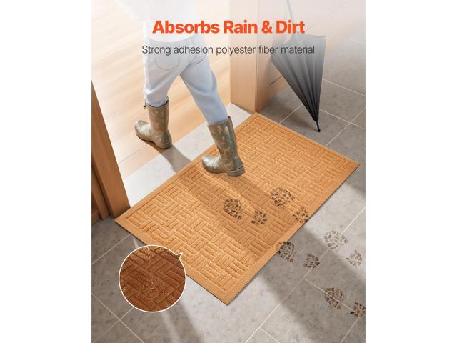 VEVOR Door Mat 29.53 x 17.72 Inch Front Door Mat with Non-slip Rubber Backing