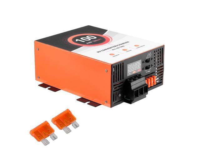 VEVOR RV Power Converter, 100 Amp, 110V AC to 12V DC RV Converter Battery Charger, Multi Stage Smart Charging, 13V to 16.5V Operating Range,...
