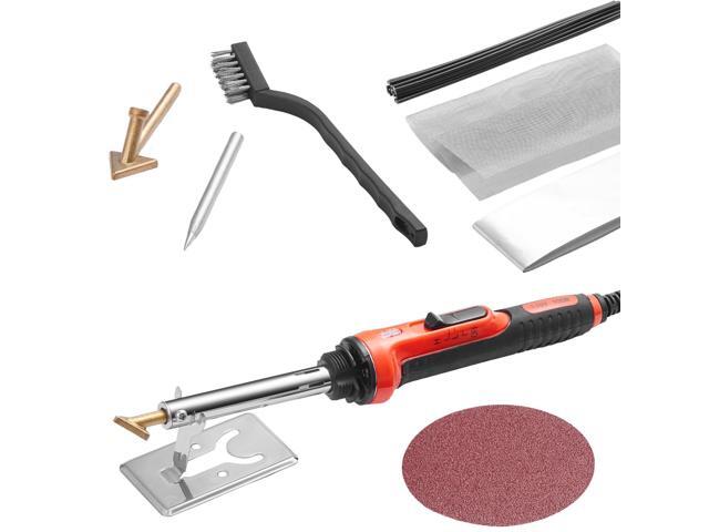 Plastic Welder Kit, 60W/100W Dual-Power Plastic Welding Soldering Iron with 3 Welding Tips and 20 Welding Rods, Professional Plastic Repair Welding...