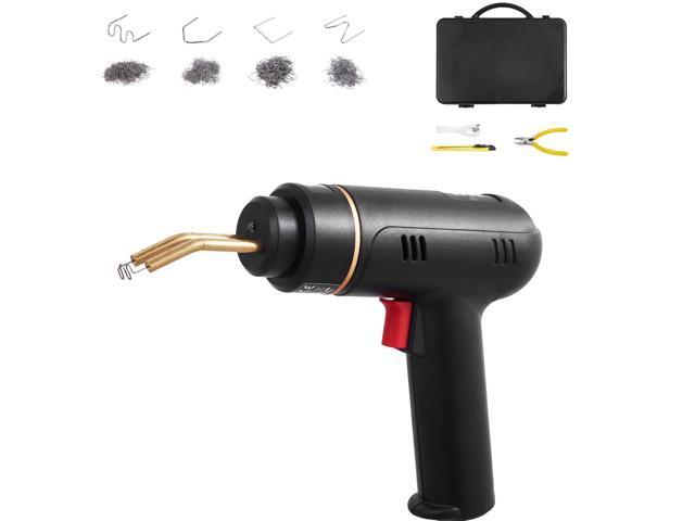 Cordless Plastic Welder, 120W Plastic Welding Gun with 400PCS 4 Types Hot Staples, Rechargeable Hot Staple Welding Gun, Plastic Car Bumper Repair...