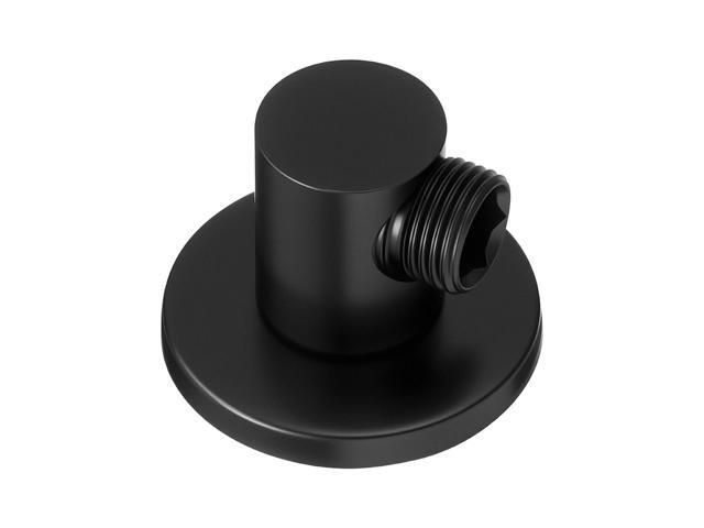 Wall Mounted Supply Elbow, Wall Supply Elbow with O-Ring Flange, Tapered 1/2' NPT Female Inlet, Solid Brass Wall Union, Round Walls Union Water...