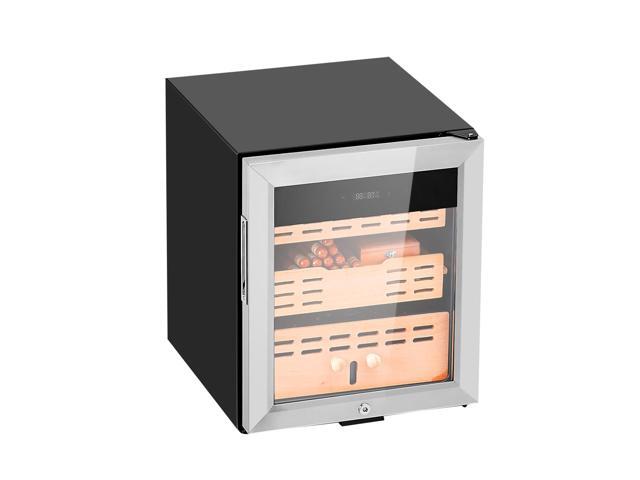 Electric Humidor, 50L, 300 Counts Electric Cigar Humidor Cabinet with Compressor Cooling, Constant Humidity & Temperature Control, Spanish Cedar...